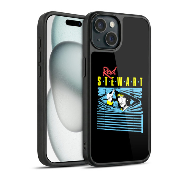Rod Stewart Art Blinds Gel Armour Case For Apple iPhone 15