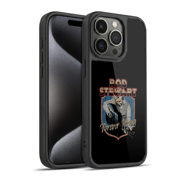 Rod Stewart Art Forever Young Gel Armour Case For Apple iPhone 15 Pro