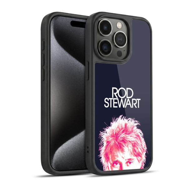 Rod Stewart Art Neon Gel Armour Case For Apple iPhone 15 Pro
