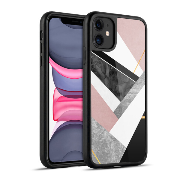 Elisabeth Fredriksson Geometric Design And Pattern Lines And Layers Gel Armour Case For Apple iPhone 11