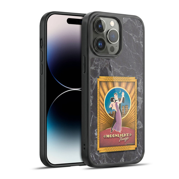 Larry Grossman Retro Collection Moonlight Tango Gel Armour Case For Apple iPhone 14 Pro Max