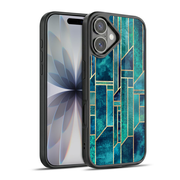 Elisabeth Fredriksson Geometric Design And Pattern Blue Skies Gel Armour Case For Apple iPhone 17