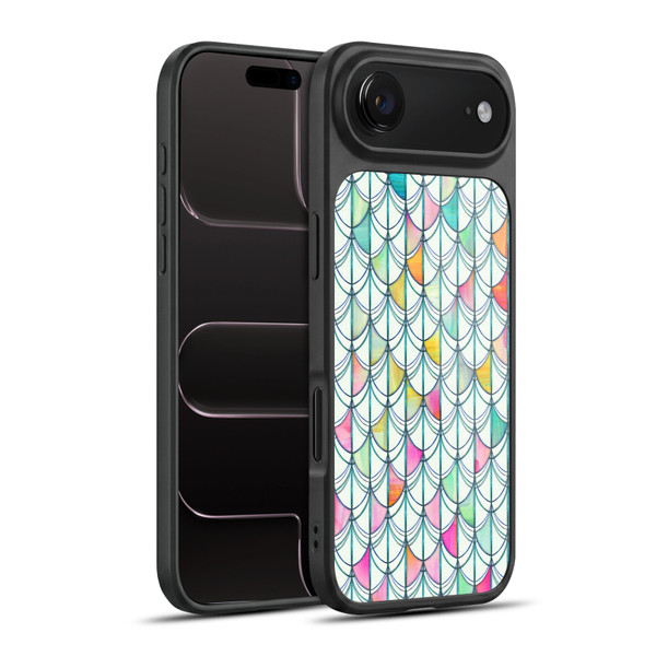 Micklyn Le Feuvre Patterns Fish Scale Cutout Gel Armour Case For Apple iPhone 17 Air