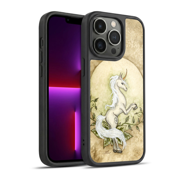 Amy Brown Mythical Unicorn Earth Gel Armour Case For Apple iPhone 13 Pro