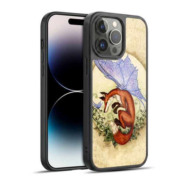 Amy Brown Mythical Curiousity Fox Gel Armour Case For Apple iPhone 14 Pro Max
