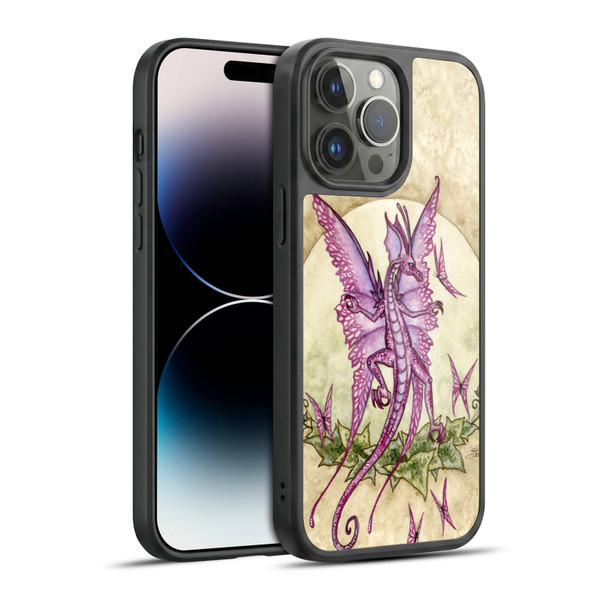 Amy Brown Mythical Pink Dragon Gel Armour Case For Apple iPhone 14 Pro Max