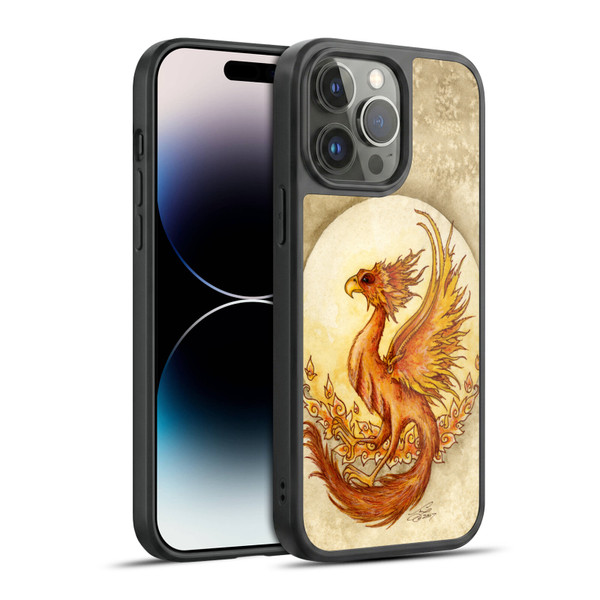 Amy Brown Mythical Fire Element Gel Armour Case For Apple iPhone 14 Pro Max