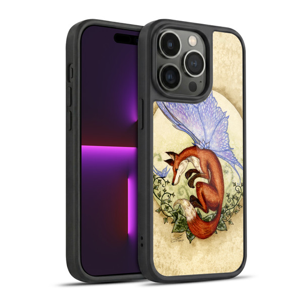 Amy Brown Mythical Curiousity Fox Gel Armour Case For Apple iPhone 14 Pro