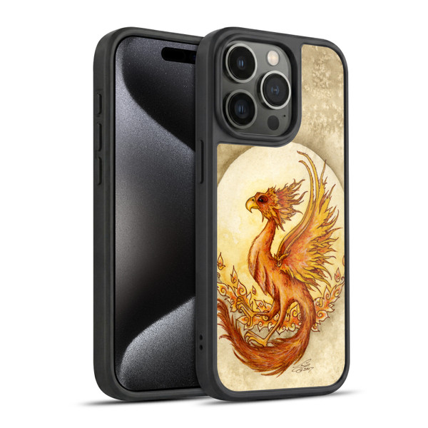 Amy Brown Mythical Fire Element Gel Armour Case For Apple iPhone 15 Pro