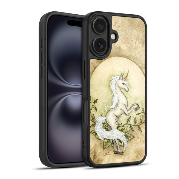 Amy Brown Mythical Unicorn Earth Gel Armour Case For Apple iPhone 16