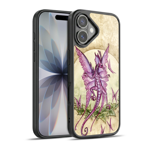 Amy Brown Mythical Pink Dragon Gel Armour Case For Apple iPhone 17