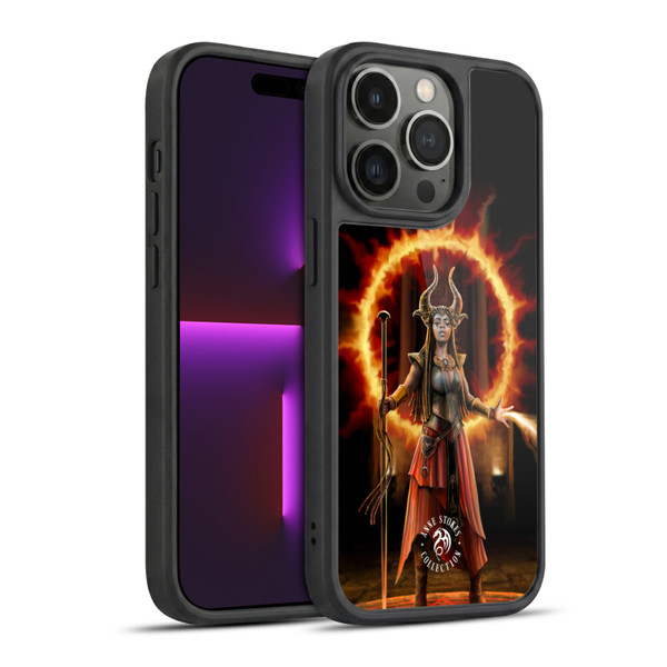 Anne Stokes Female Elementals Fire Gel Armour Case For Apple iPhone 14 Pro