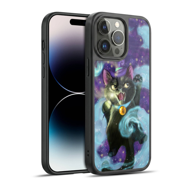 Ash Evans Black Cats Magic Witch Gel Armour Case For Apple iPhone 14 Pro Max