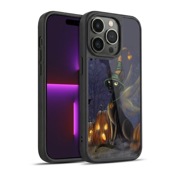 Ash Evans Black Cats The Witching Time Gel Armour Case For Apple iPhone 14 Pro