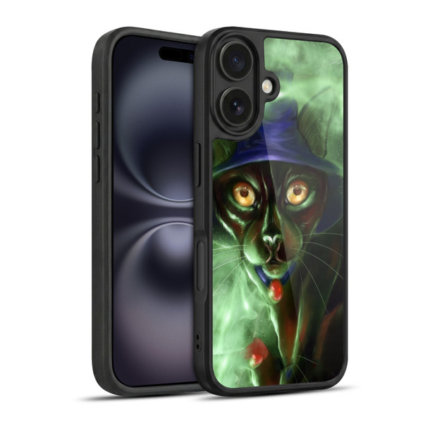 Ash Evans Black Cats Conjuring Magic Gel Armour Case For Apple iPhone 16