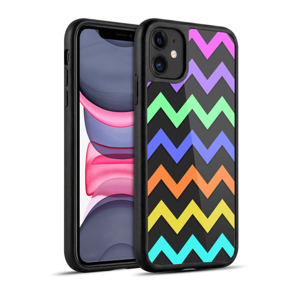 PLdesign Geometric Zigzag Gel Armour Case For Apple iPhone 11