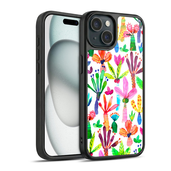 Ninola Summer Patterns Palms Garden Gel Armour Case For Apple iPhone 15