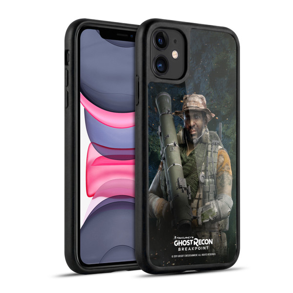 Tom Clancy's Ghost Recon Breakpoint Character Art Fixit Gel Armour Case For Apple iPhone 11