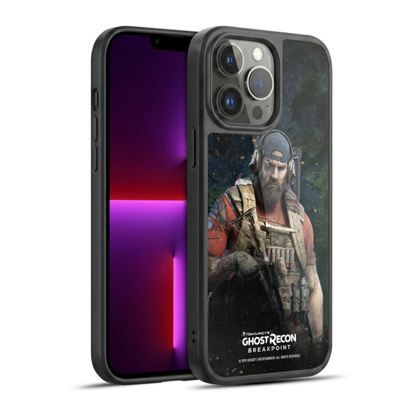 Tom Clancy's Ghost Recon Breakpoint Character Art Logo Gel Armour Case For Apple iPhone 13 Pro Max