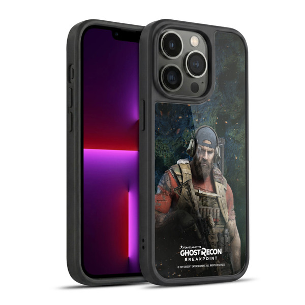 Tom Clancy's Ghost Recon Breakpoint Character Art Logo Gel Armour Case For Apple iPhone 13 Pro