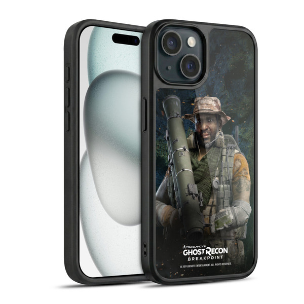 Tom Clancy's Ghost Recon Breakpoint Character Art Fixit Gel Armour Case For Apple iPhone 15