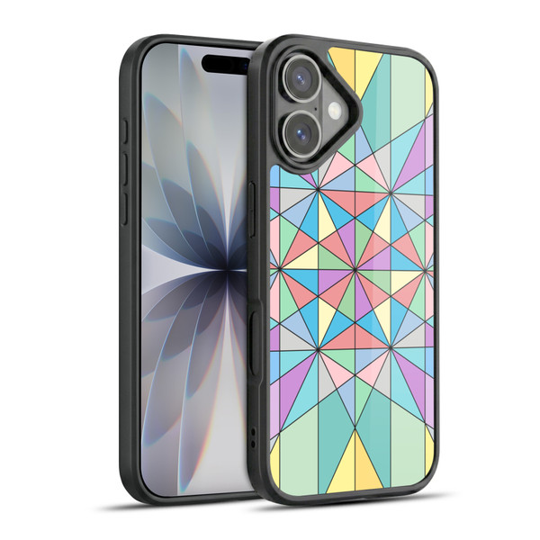 PLdesign Geometric Colourful Pastel Gel Armour Case For Apple iPhone 17