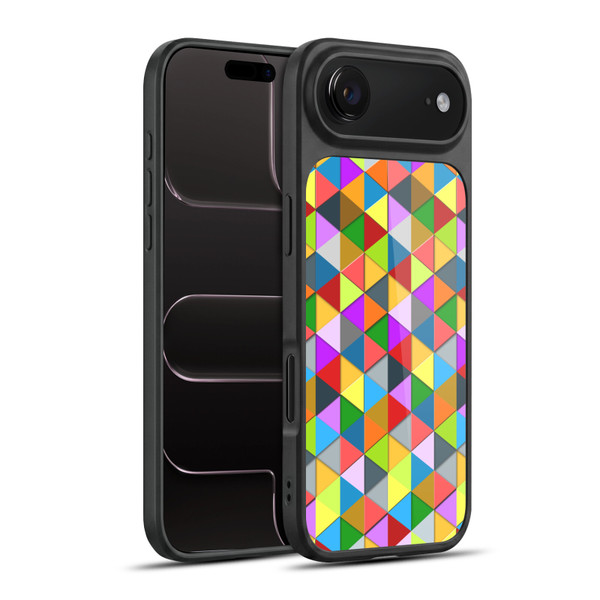 PLdesign Geometric Colourful Triangle Gel Armour Case For Apple iPhone 17 Air