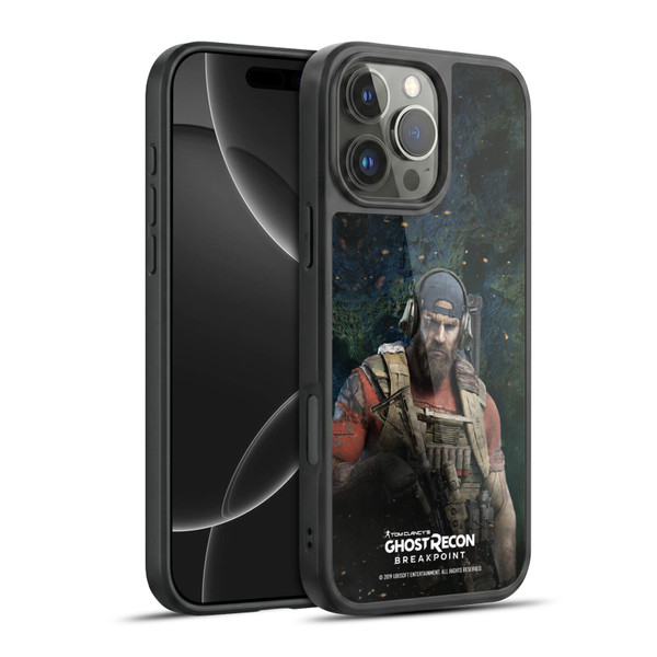 Tom Clancy's Ghost Recon Breakpoint Character Art Logo Gel Armour Case For Apple iPhone 16 Pro Max