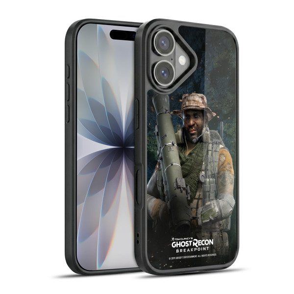 Tom Clancy's Ghost Recon Breakpoint Character Art Fixit Gel Armour Case For Apple iPhone 17