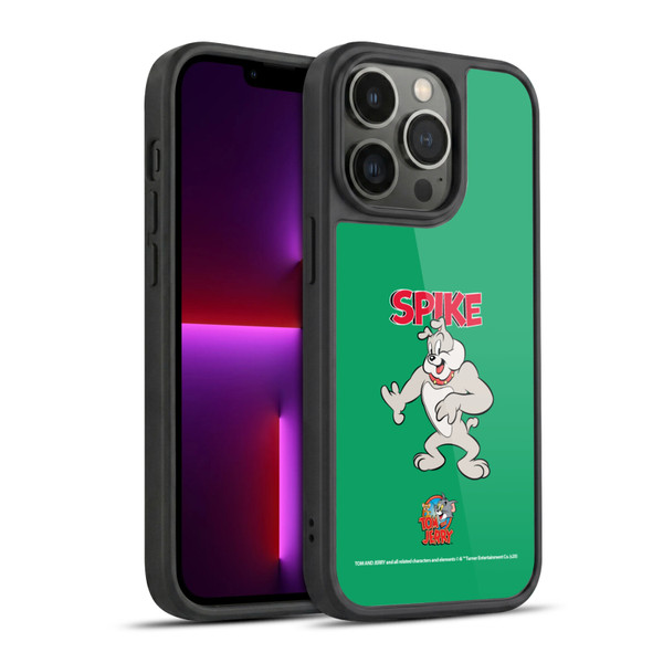 Tom and Jerry Characters Spike Gel Armour Case For Apple iPhone 13 Pro