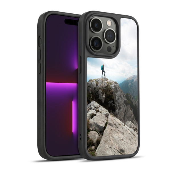 Patrik Lovrin Wanderlust Looking Over New Adventures Gel Armour Case For Apple iPhone 14 Pro