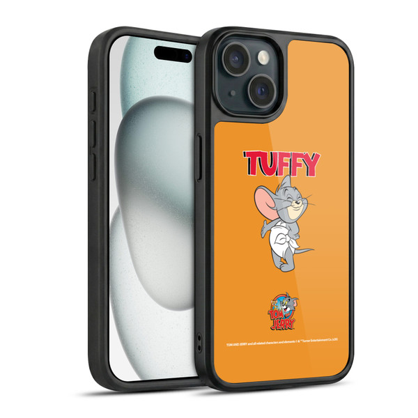 Tom and Jerry Characters Nibbles Gel Armour Case For Apple iPhone 15