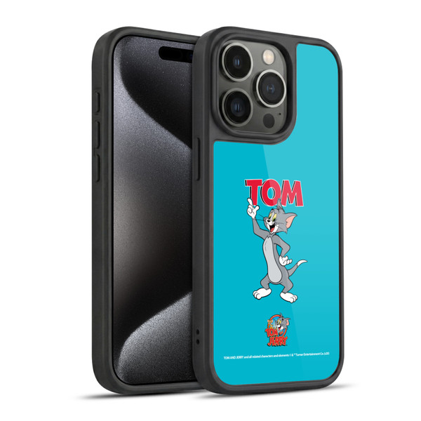 Tom and Jerry Characters Tom Gel Armour Case For Apple iPhone 15 Pro