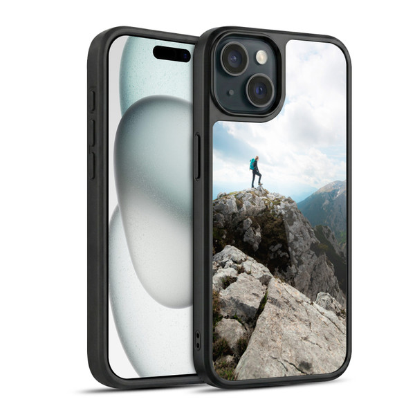 Patrik Lovrin Wanderlust Looking Over New Adventures Gel Armour Case For Apple iPhone 15