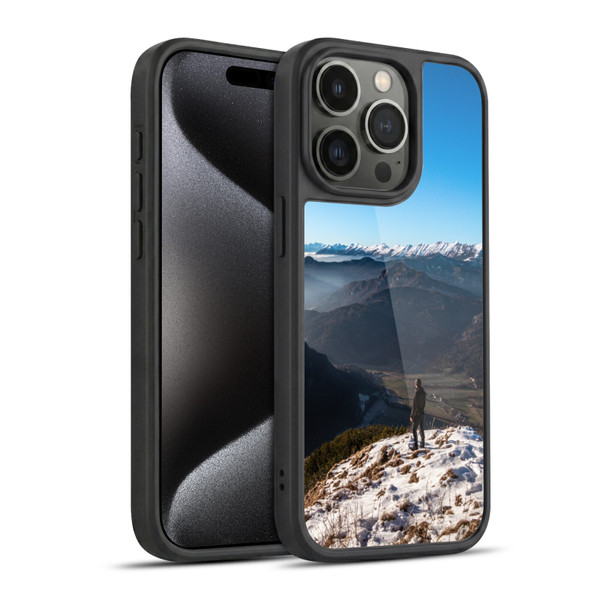 Patrik Lovrin Wanderlust Looking Over New Horizon Gel Armour Case For Apple iPhone 15 Pro