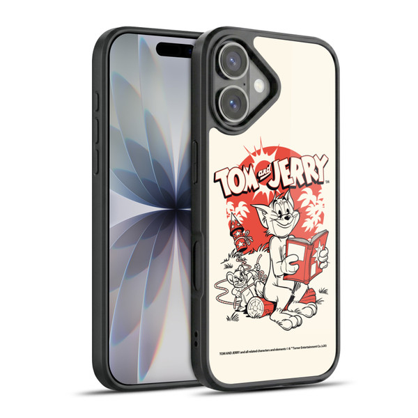 Tom and Jerry Illustration Fireworks Prank Gel Armour Case For Apple iPhone 17