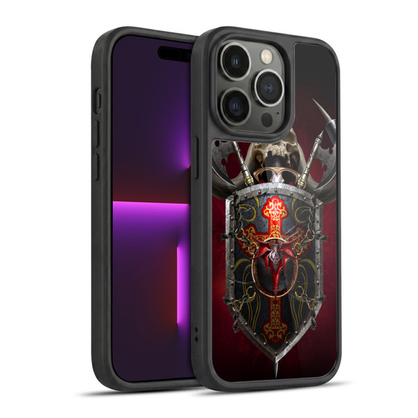 Tom Wood Fantasy Dragon Shield Gel Armour Case For Apple iPhone 14 Pro