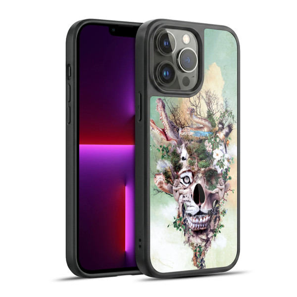 Riza Peker Skulls 5 Nature 3 Gel Armour Case For Apple iPhone 13 Pro Max