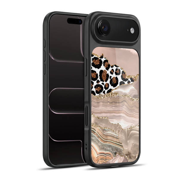 UtArt Wild Cat Marble Cheetah Waves Gel Armour Case For Apple iPhone 17 Air