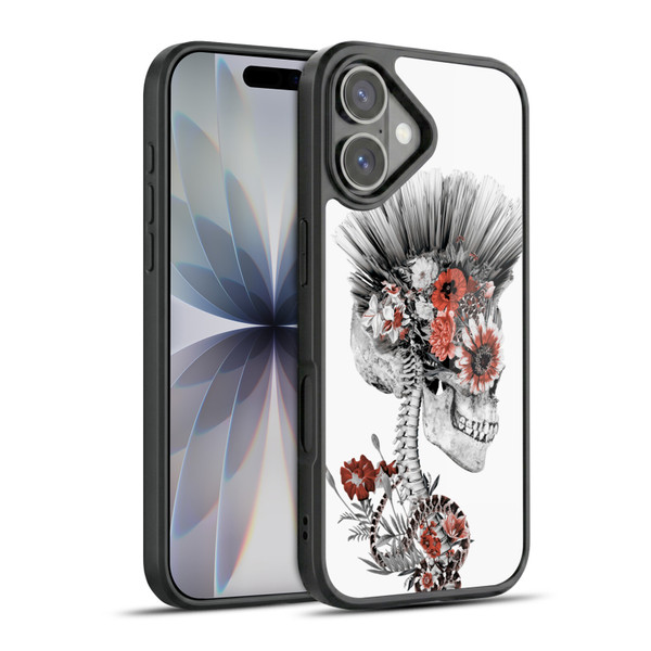 Riza Peker Skulls 5 Punk Gel Armour Case For Apple iPhone 17