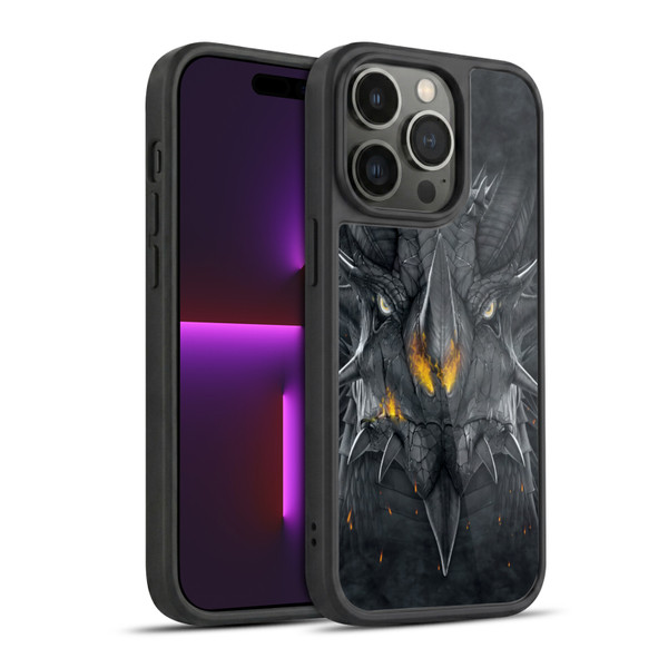 Vincent Hie Big Face Animals Dragon Gel Armour Case For Apple iPhone 14 Pro