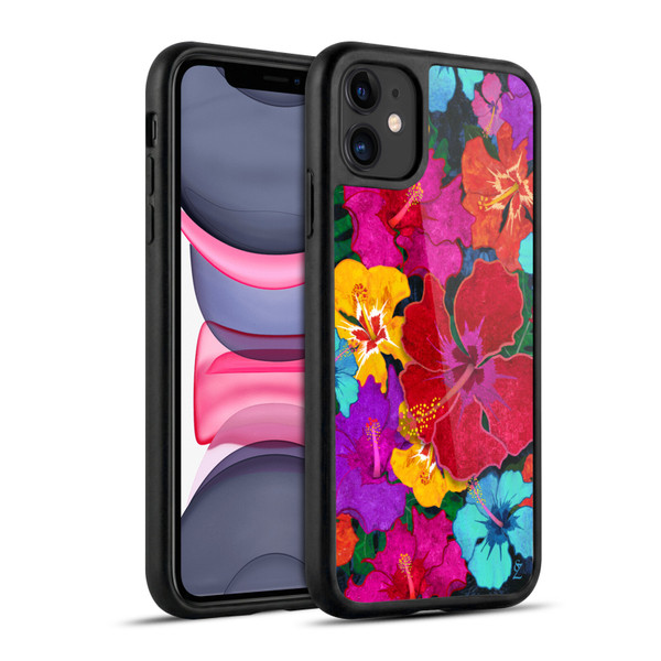 Suzan Lind Colours & Patterns Tropical Hibiscus Gel Armour Case For Apple iPhone 11