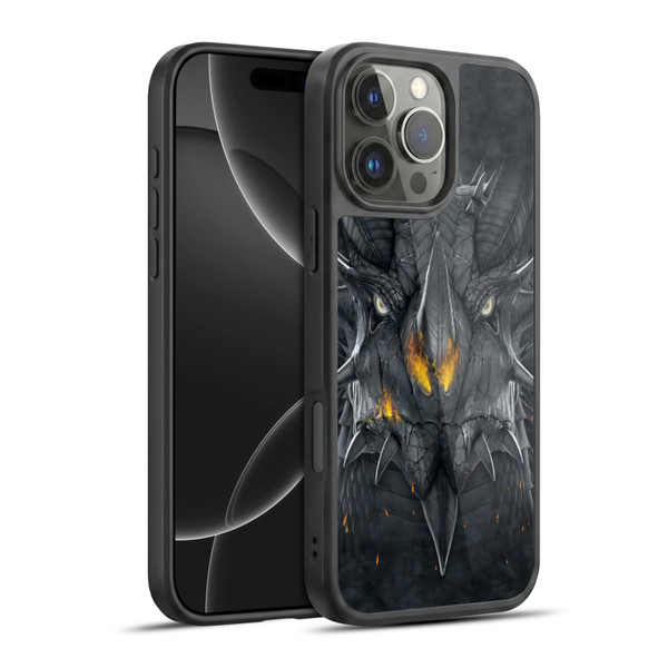 Vincent Hie Big Face Animals Dragon Gel Armour Case For Apple iPhone 16 Pro Max