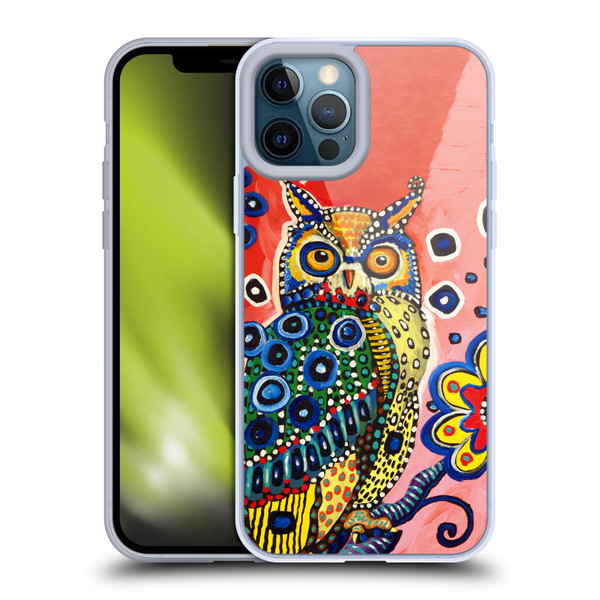 Mad Dog Art Gallery Animals Owl Soft Gel Case for Apple iPhone 12 Pro Max & MagSafe