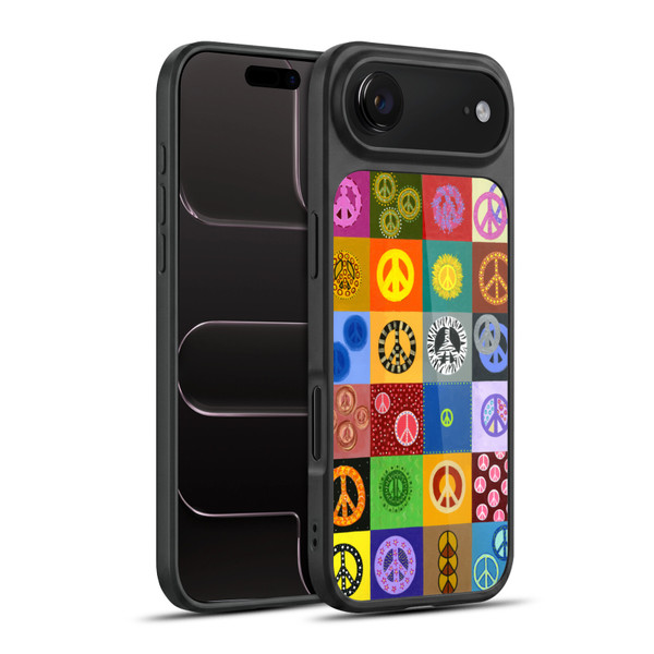 Suzan Lind Colours & Patterns Peace Quilt Gel Armour Case For Apple iPhone 17 Air