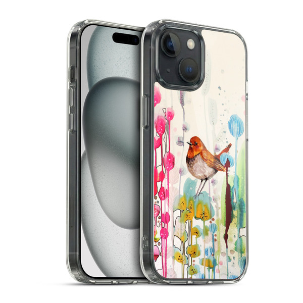Sylvie Demers Birds 3 Sienna Soft Gel Case for Apple iPhone 15 & MagSafe