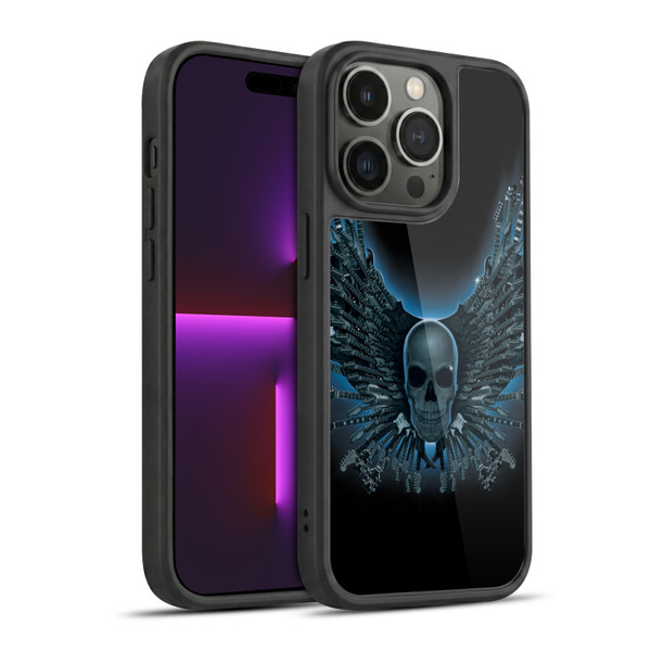 Vincent Hie Skulls Strings Gel Armour Case For Apple iPhone 14 Pro