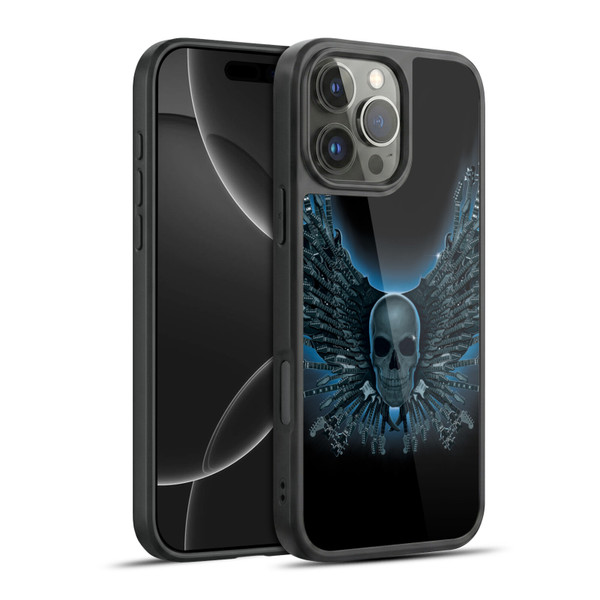 Vincent Hie Skulls Strings Gel Armour Case For Apple iPhone 16 Pro Max