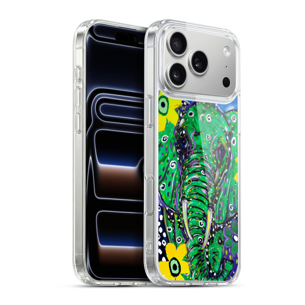Mad Dog Art Gallery Animals Elephant Soft Gel Case for Apple iPhone 17 Pro Max