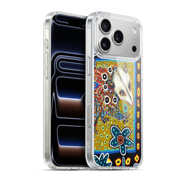Mad Dog Art Gallery Animals Possum Soft Gel Case for Apple iPhone 17 Pro Max